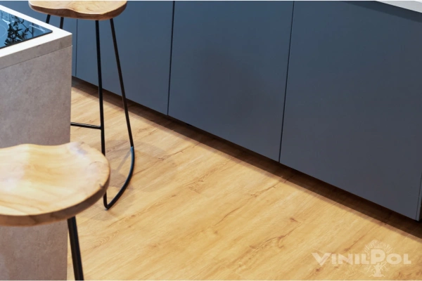 Клеевая кварцвиниловая плитка Vinilpol Glue 7896 EIR Дуб Флоренция